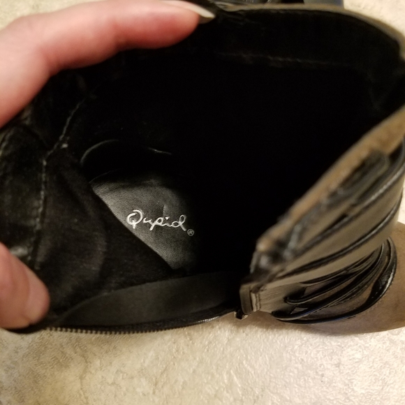 Qupid killer corset buckle ankle booties - Picture 7 of 8